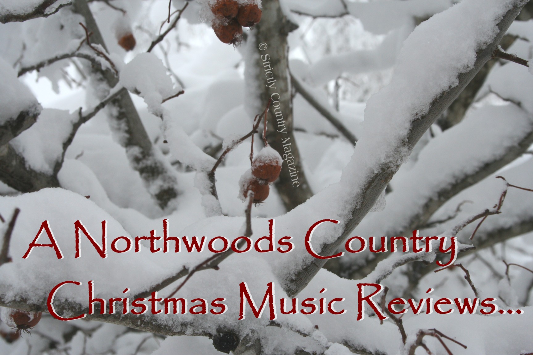 Strictly Country copyright A Northwoods Country Christmas Christmas Music reviews