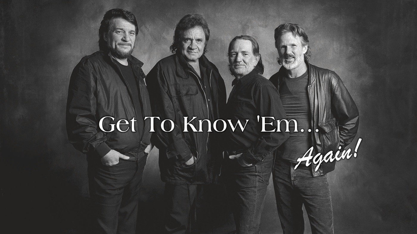 Strictly Country Magazine - The Highwaymen title