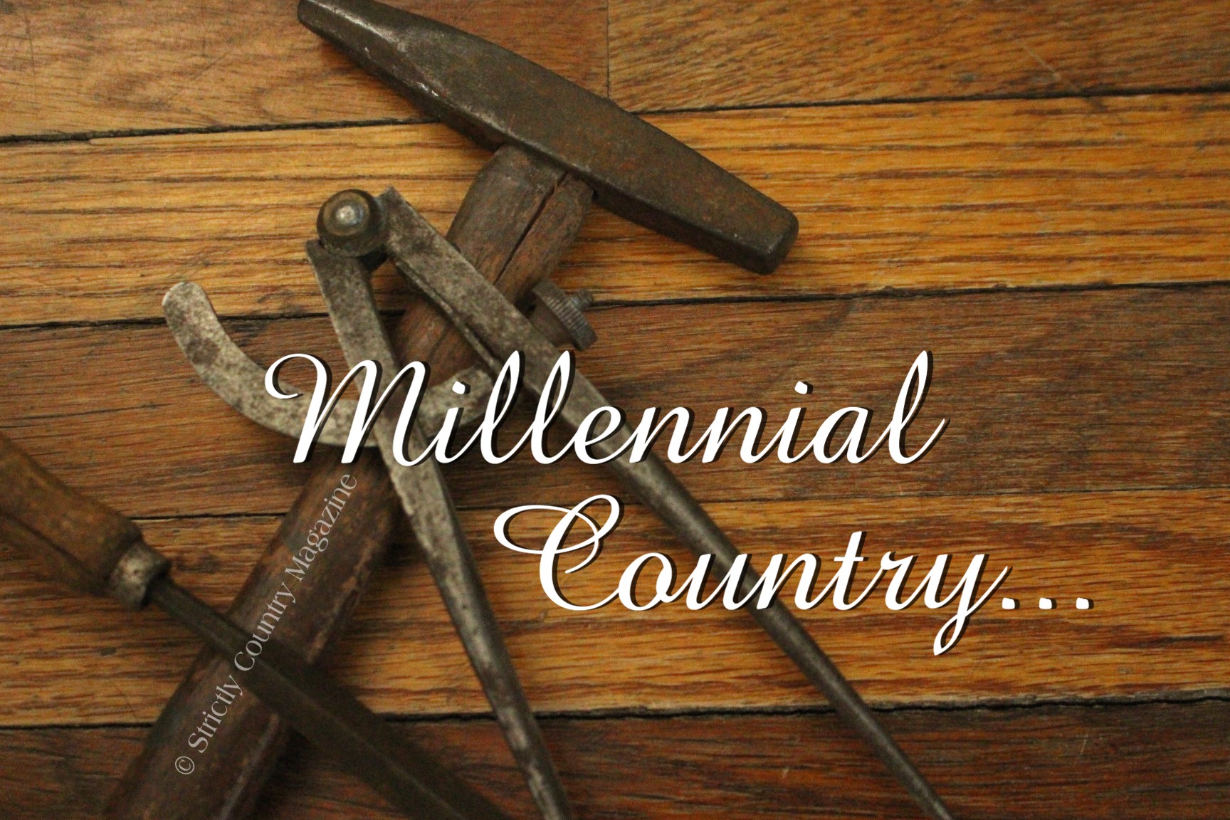 Strictly Country Magazine copyright Millennial Country title