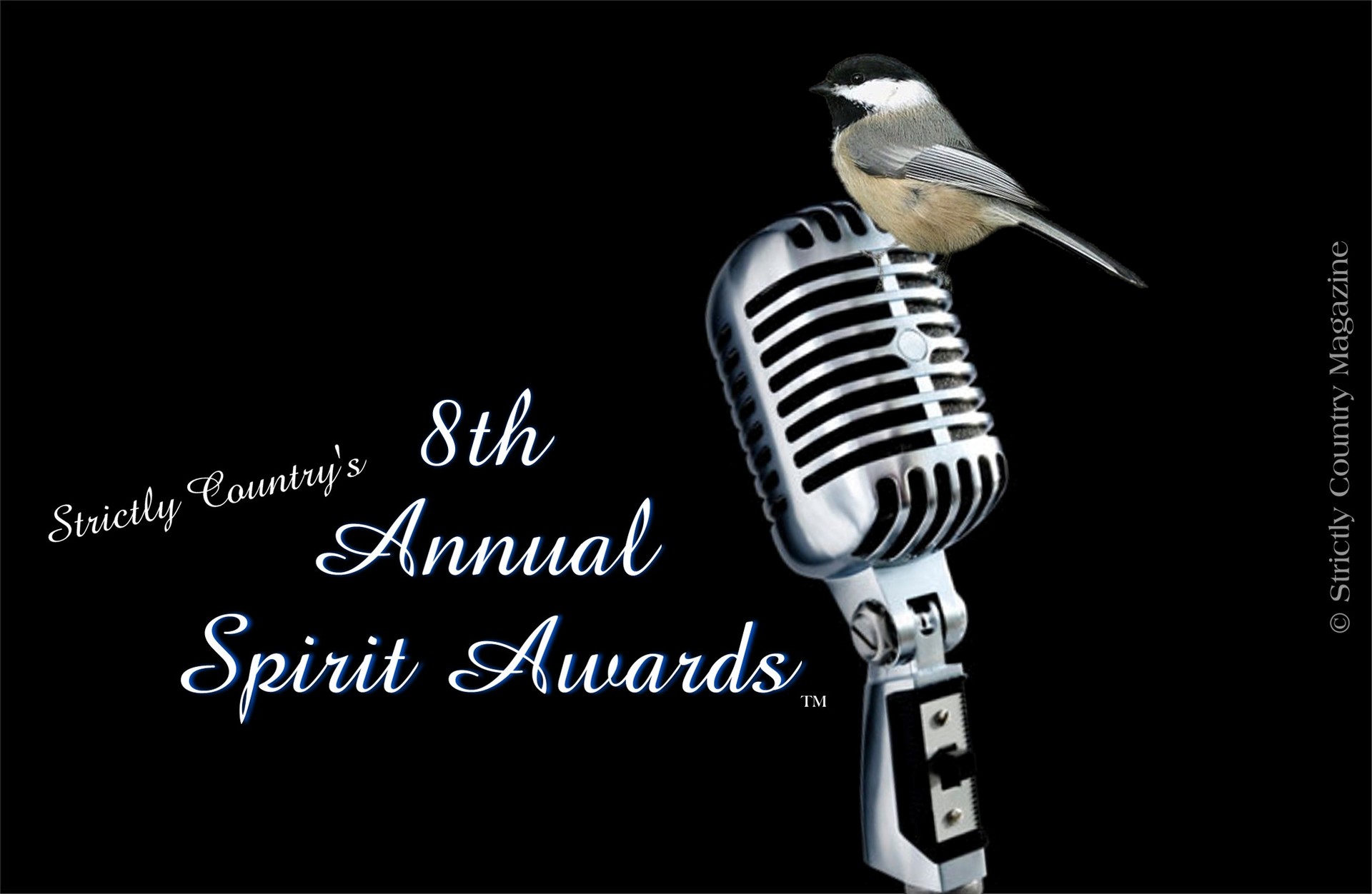 Strictly Country Magazine copyright 8th Annual Spirit Awards official logo