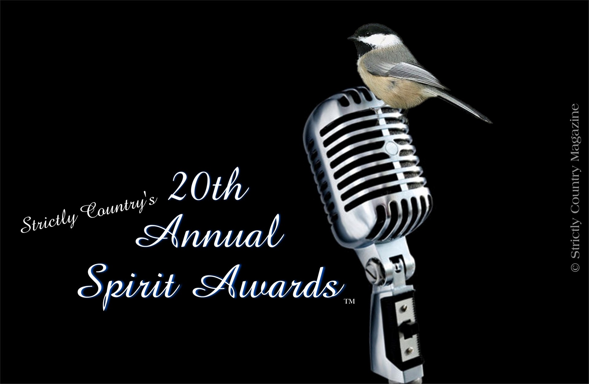 Strictly Country Magazine copyright 20th Annual Spirit Awards official logo