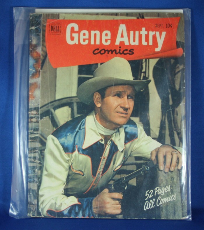 Gene Autry - Dell comic September 1951