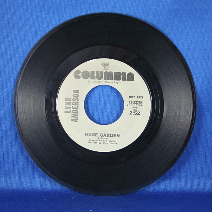 Lynn Anderson - 45 LP "Rose Garden" & "You're My Man"