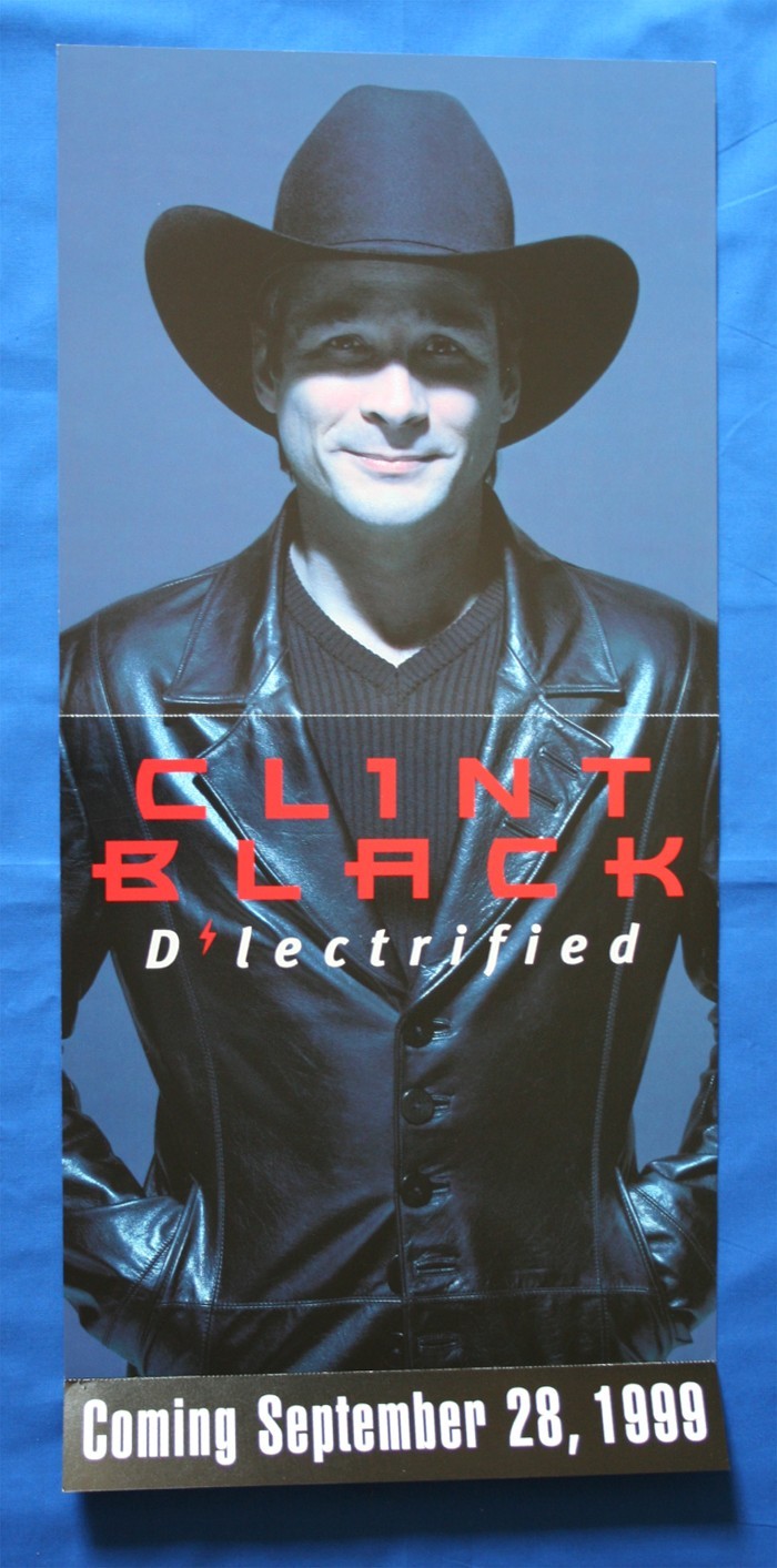 Clint Black - promo locker flat "D-lectrified"