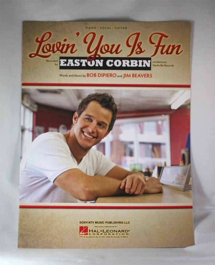 Easton Corbin - sheet music "Lovin' You Is Fun"