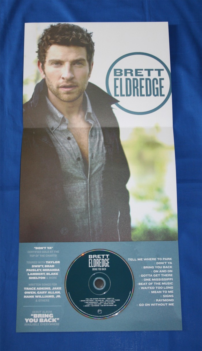Brett Eldredge - 2013 CMA promo CD "Bring You Back"