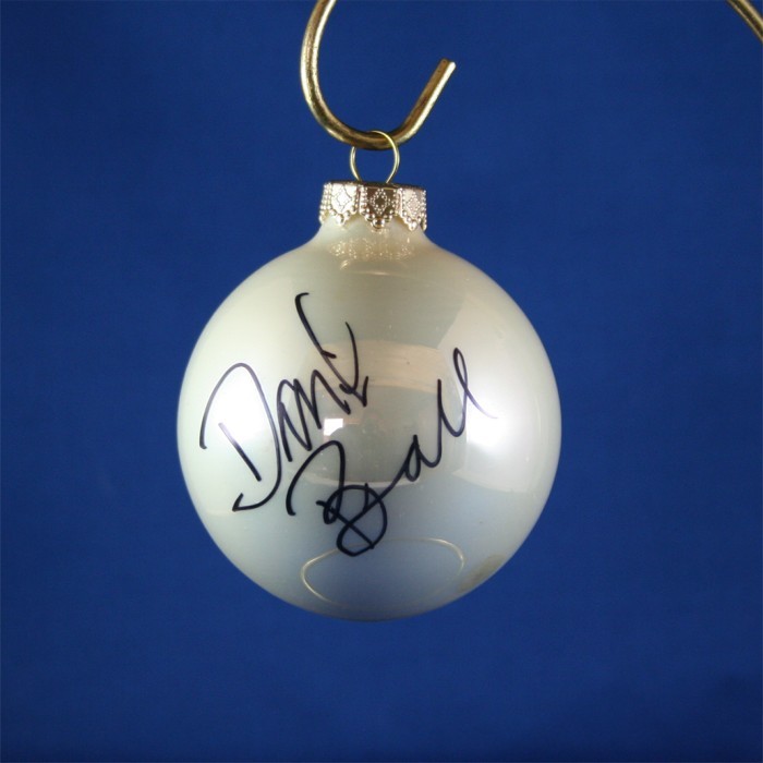 FFF Charities - David Ball - white Christmas ornament #2