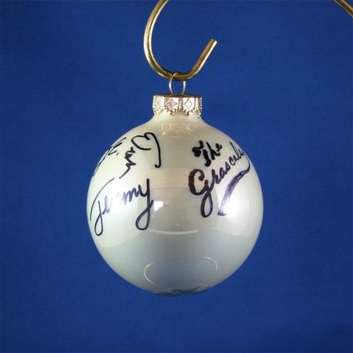 FFF Charities - Grascals - white Christmas ornament #4