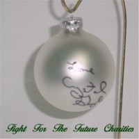 FFF Charities - Crystal Gayle - silver Christmas ornament #6
