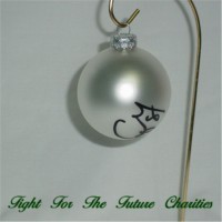 FFF Charities - Craig Morgan - silver Christmas ornament #8