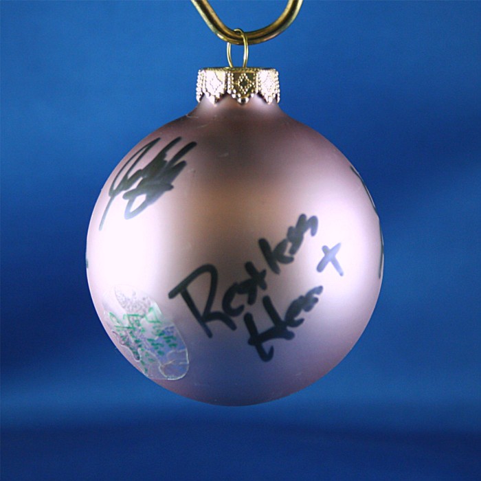 FFF Charities - Restless Heart - Lavendar Christmas ornament #6