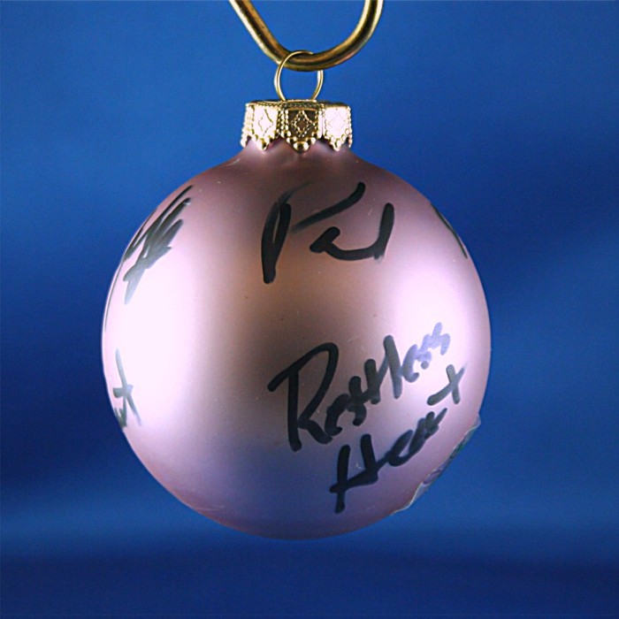 FFF Charities - Restless Heart - Lavendar Christmas ornament #8