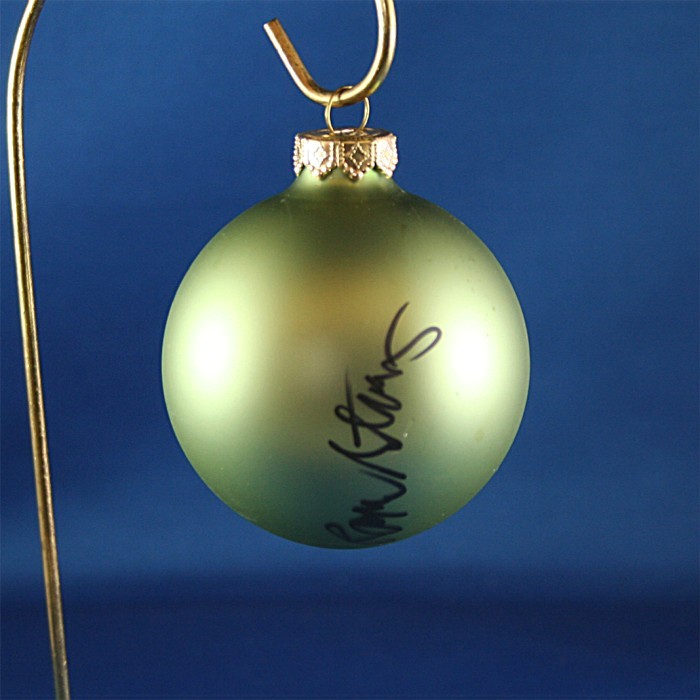 FFF Charities - Dr. Ralph Stanley & Ralph II - green Christmas ornament #5