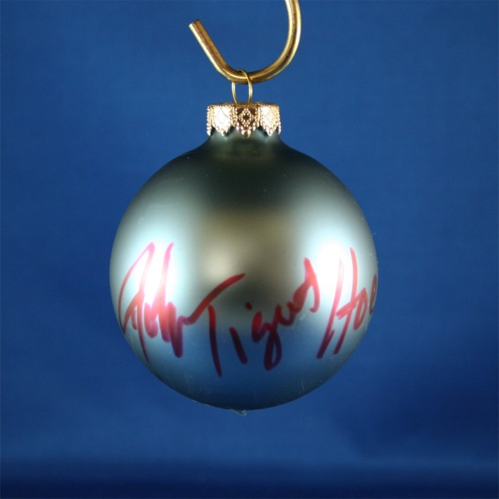 FFF Charities - John Tigert - blue Christmas ornament #4