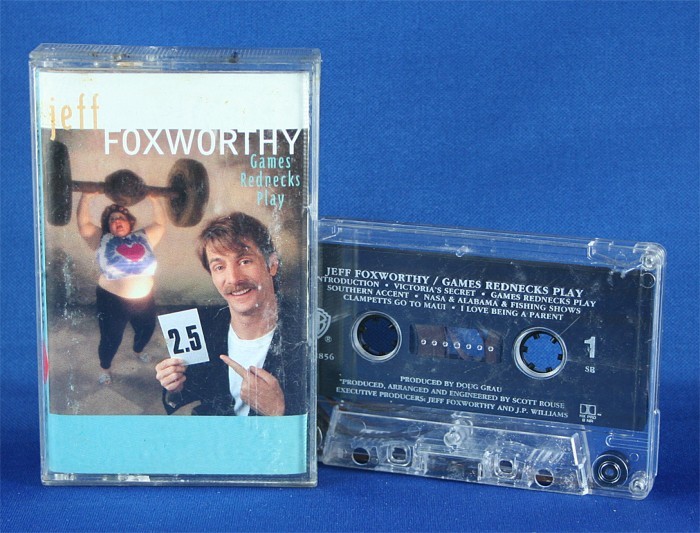 Jeff Foxworthy - cassette "Games Rednecks Play"