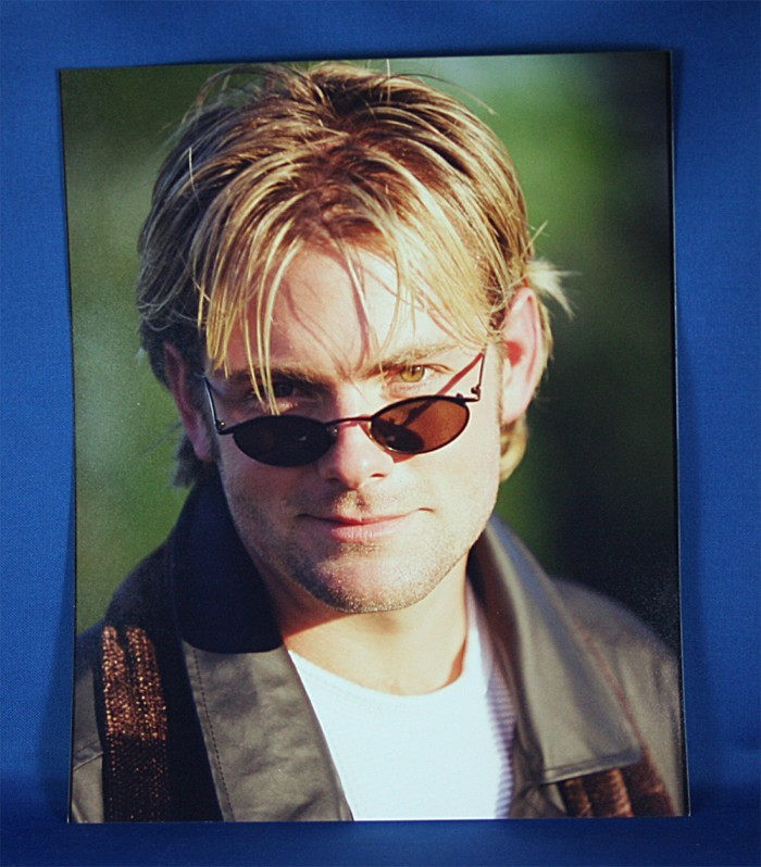 Andy Griggs - 8x10 color photograph leather jacked and shades
