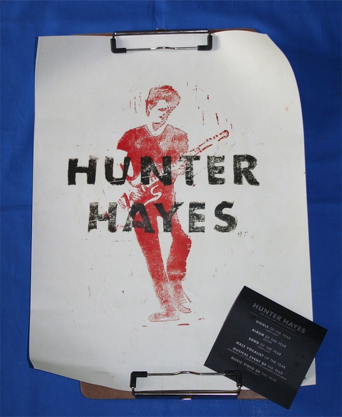 Hunter Hayes - 2013 CMA promo poster