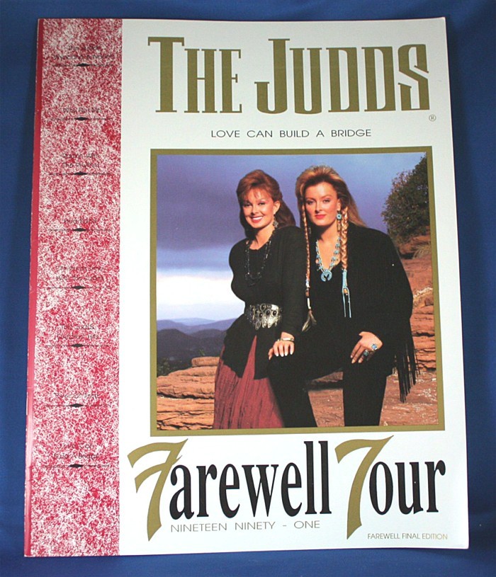 Judds - 1991 tour book "Farewell Tour"