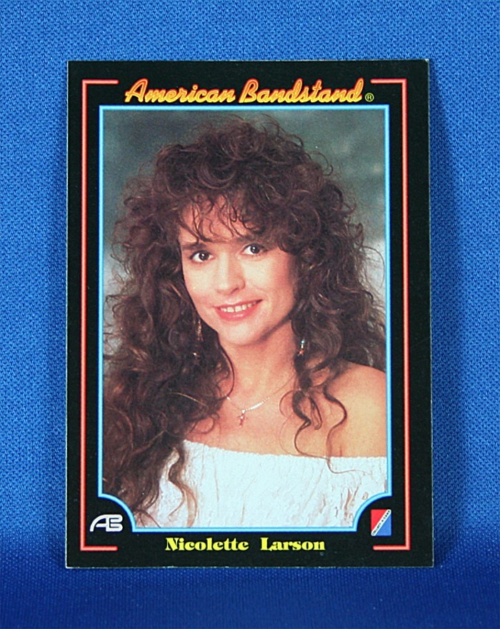 Nicolette Larson - American Bandstand trading card #75