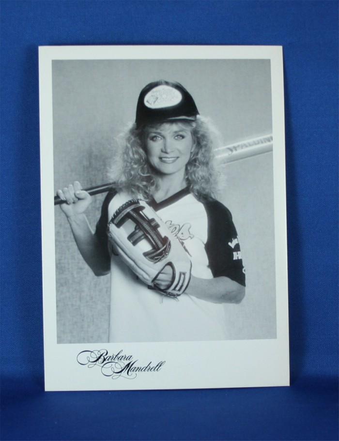 Barbara Mandrell - 5x7 celebrity softball classic