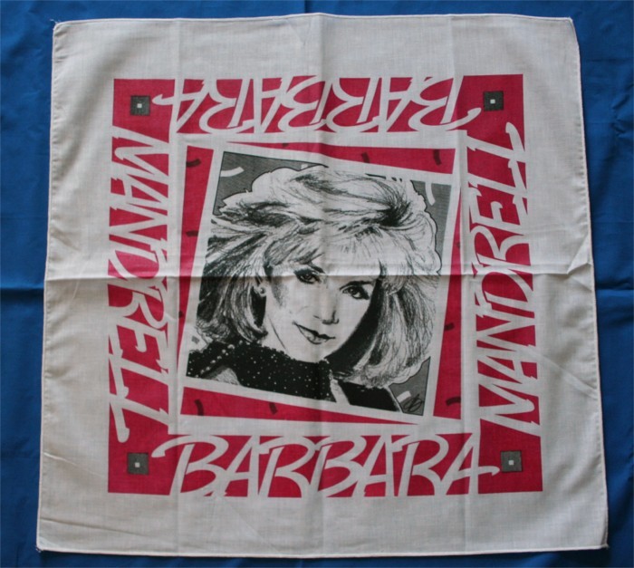 Barbara Mandrell - tour scarf with image