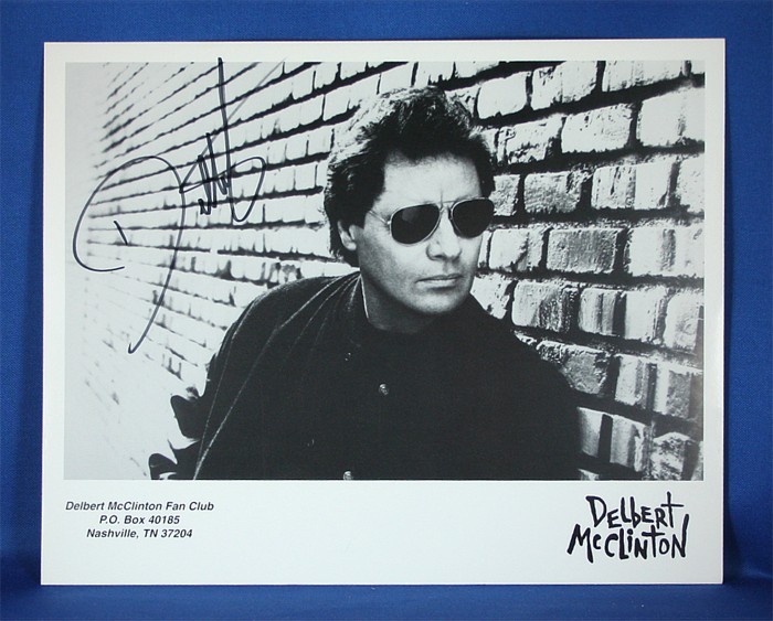 Delbert McClinton - autographed 8x10 photograph #2