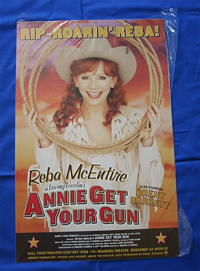 Reba McEntire - broadway bill "Annie Get Your Gun"