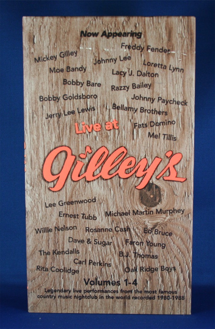 Mickey Gilley - box set "Live at Gilley's"