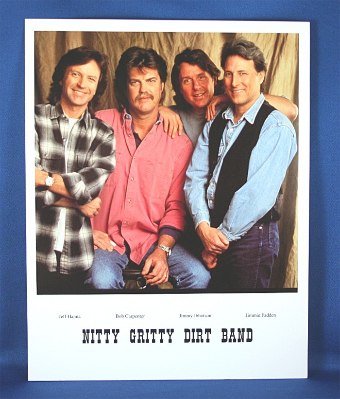 Nitty Gritty Dirt Band - 8x10 color photograph