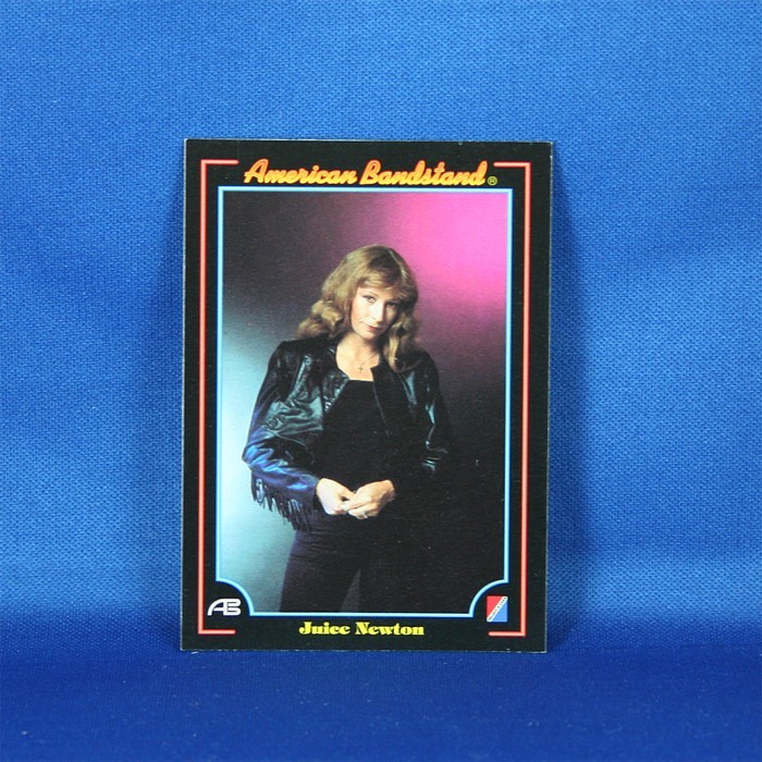 Juice Newton - American Bandstand trading card #52