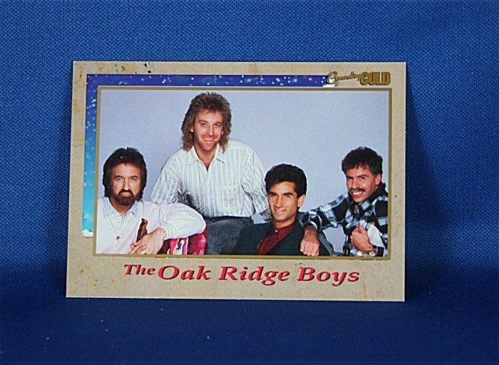 Oak Ridge Boys - Country Gold promo trading card #2