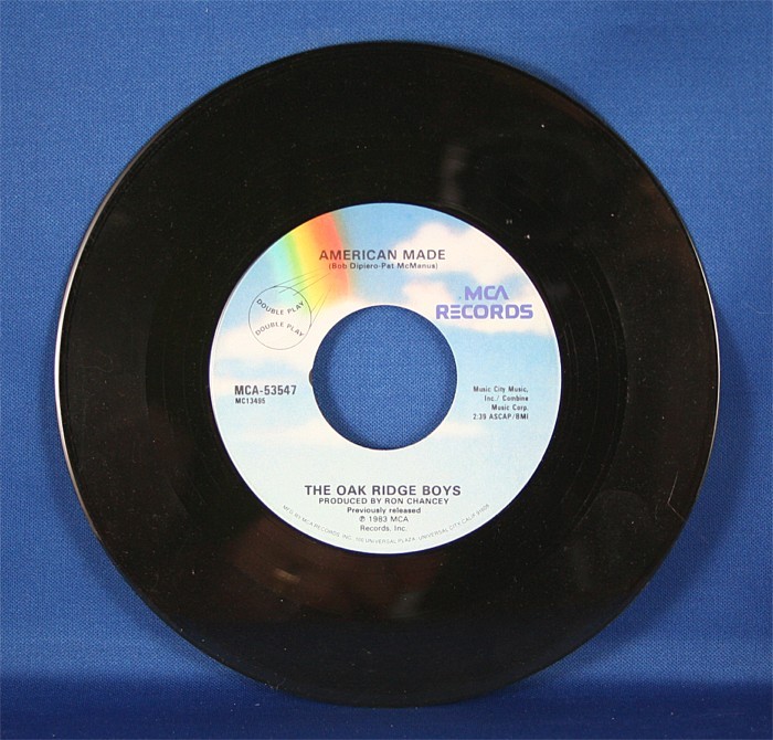 Oak Ridge Boys - 45 LP "American Made" & "Thank God For Kids"