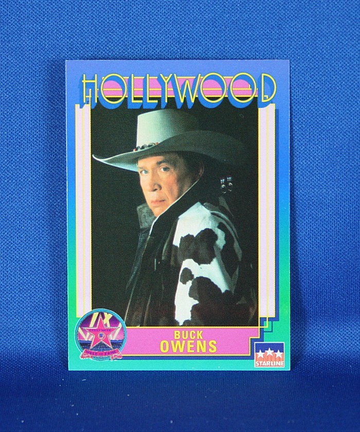Buck Owens - Hollywood Walk of Fame trading card #151