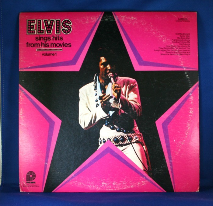 Elvis Presley - LP "Elvis Sings Hits From His Movies: Volume 1"