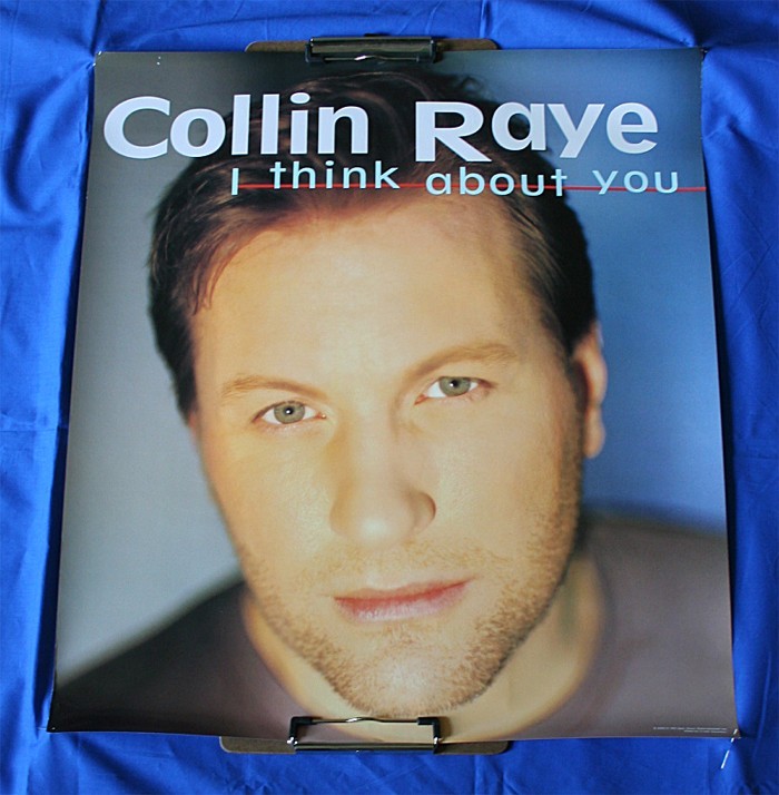 Collin Raye - promo poster "I Think About You"