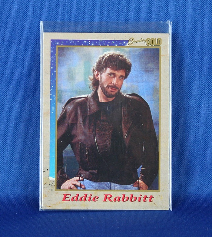 Eddie Rabbitt - Country Gold promo trading card #6