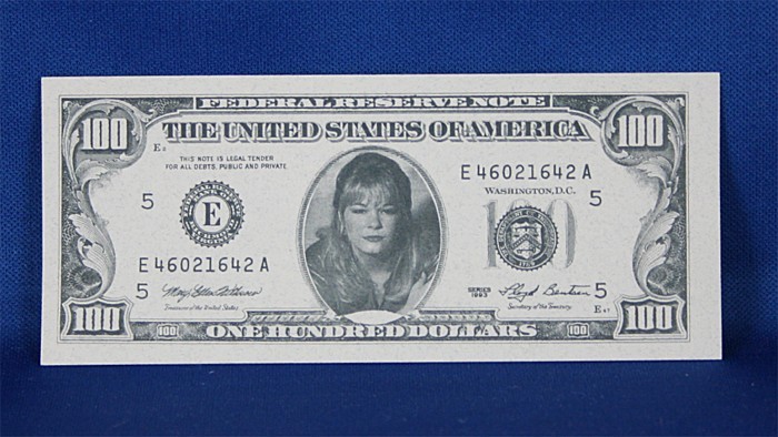 LeAnn Rimes - $100 bill