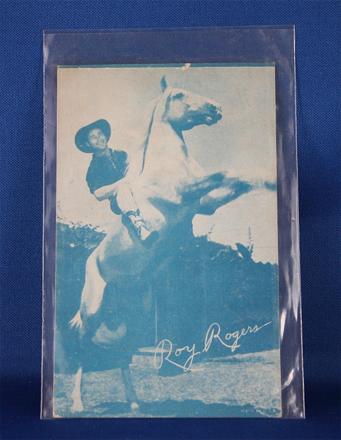 Roy Rogers - 1950's movie card
