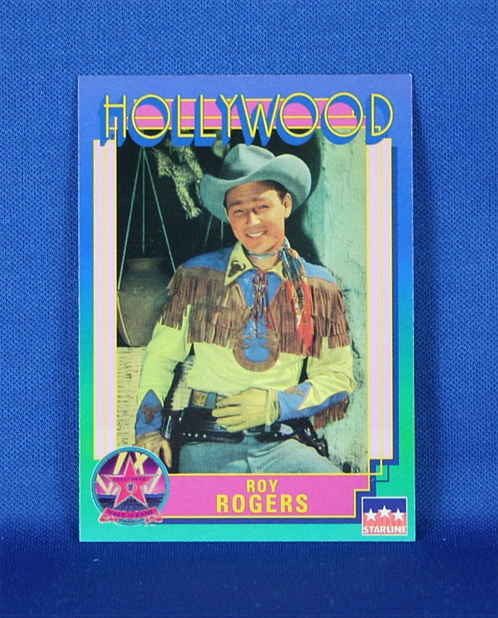 Roy Rogers - Hollywood Walk of Fame trading card