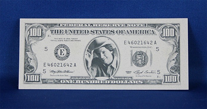George Strait - $100 bill