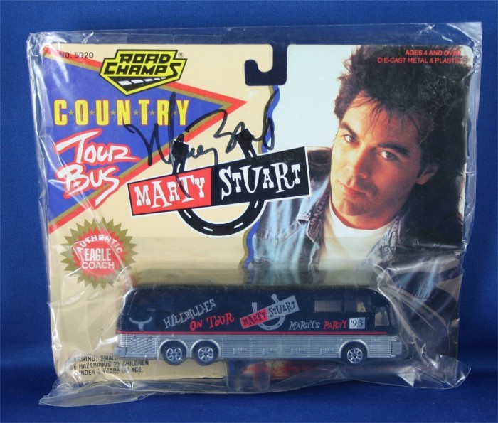 Marty Stuart - Autographed tour bus #2
