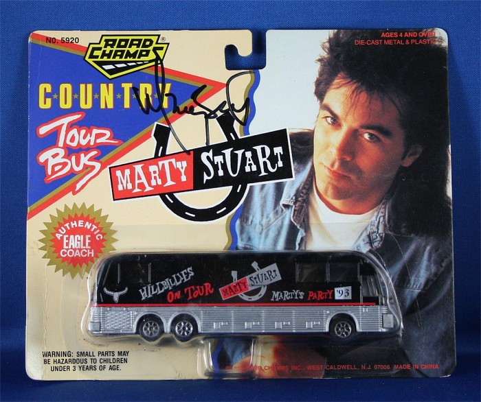 Marty Stuart - Autographed tour bus #3