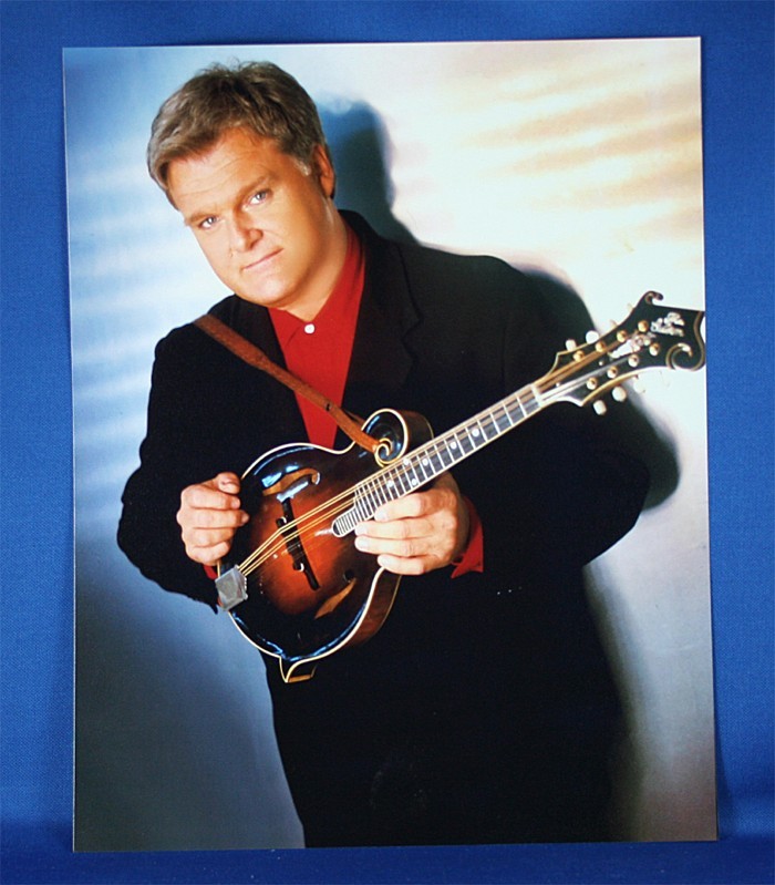Ricky Skaggs - 8x10 color photograph with mandolin