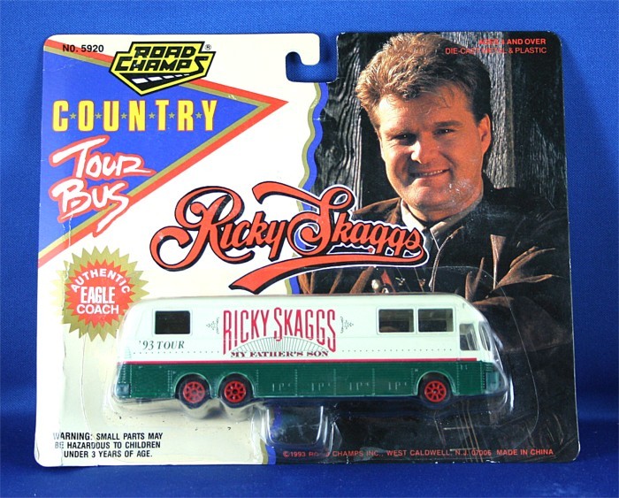 Ricky Skaggs - Tour bus