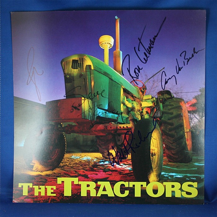 Tractors - autographed promo flat #2