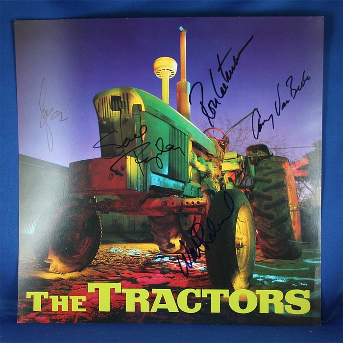 Tractors - autographed promo flat #4