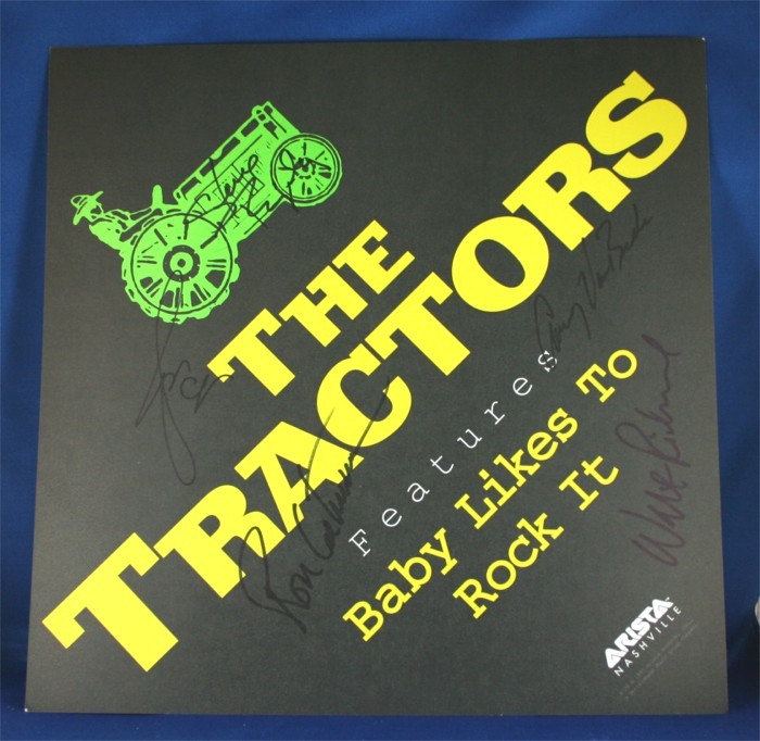 Tractors - autographed promo flat #5