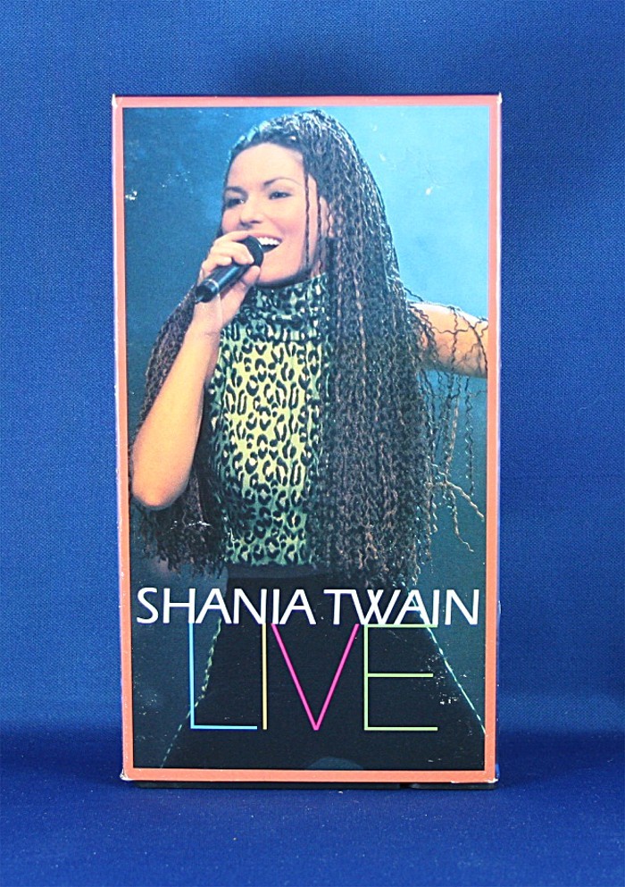 Shania Twain - VHS "Shania Twain Live"