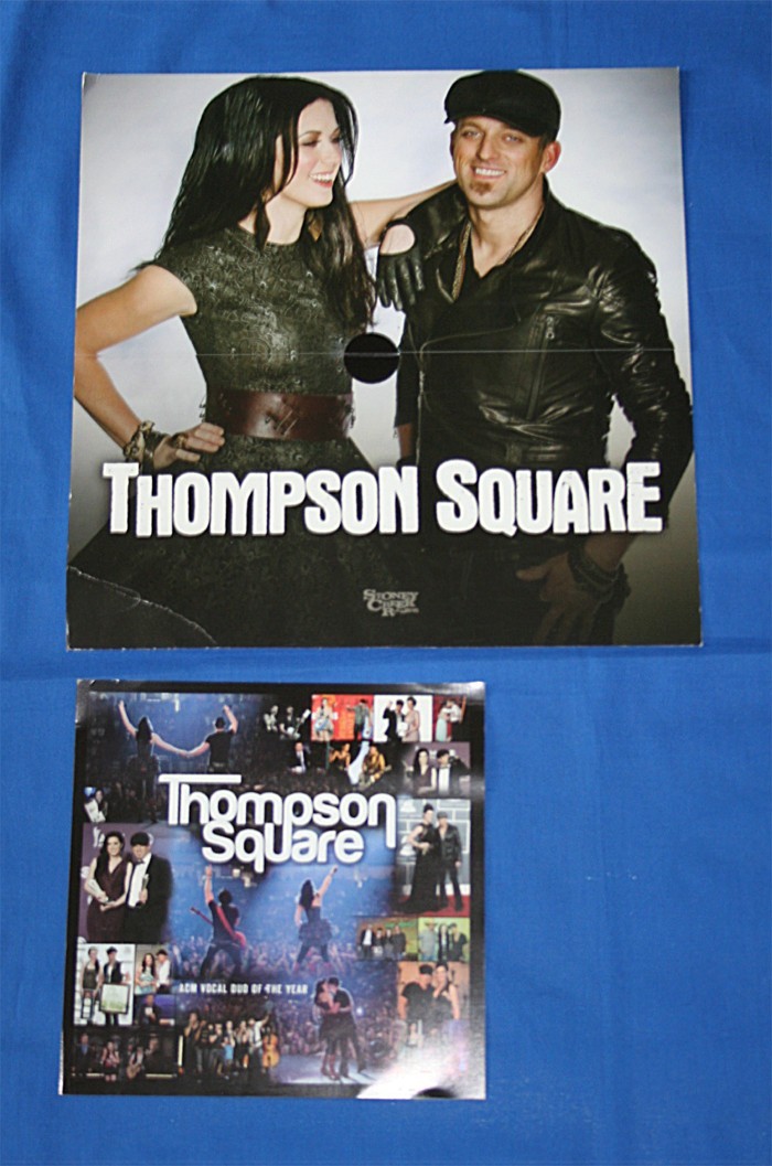 Thompson Square - 2012 ACM & CMA promo cards