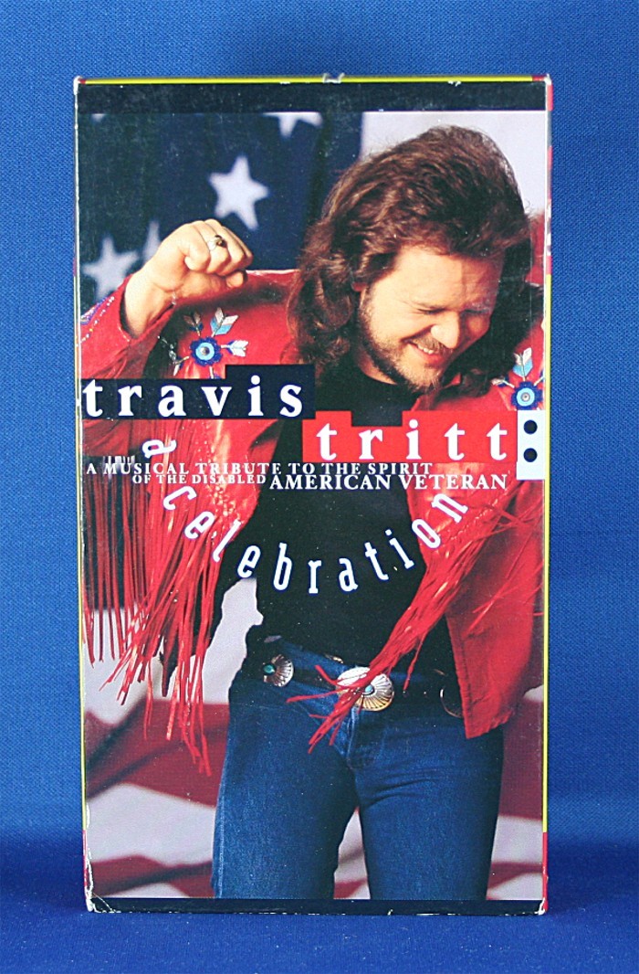 Travis Tritt - VHS "A Celebration - A musical tribute to the spirit of the Disabled American Veteran"